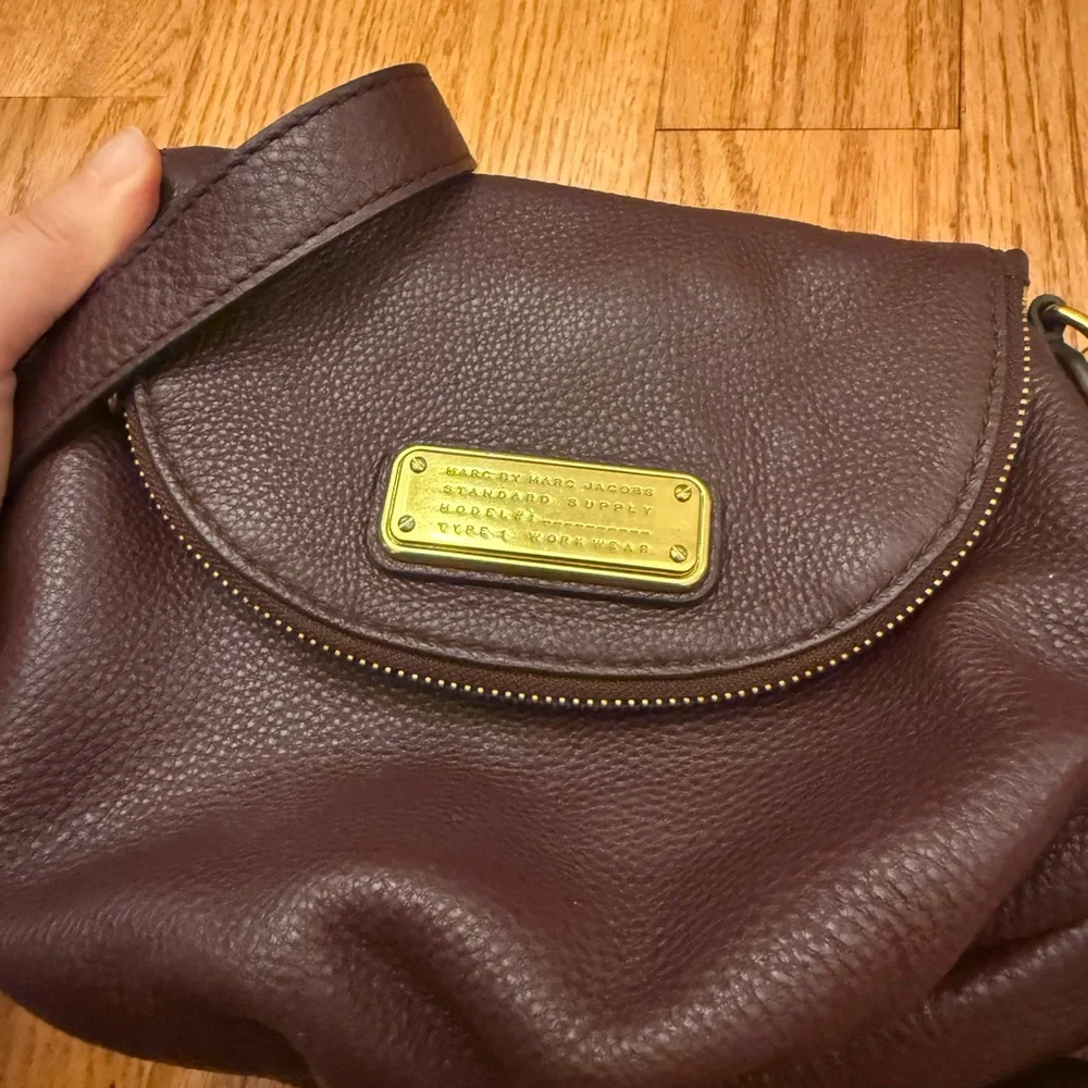 Marc Jacobs Deep Burgundy Crossbody Bag - Picture 3 of 4